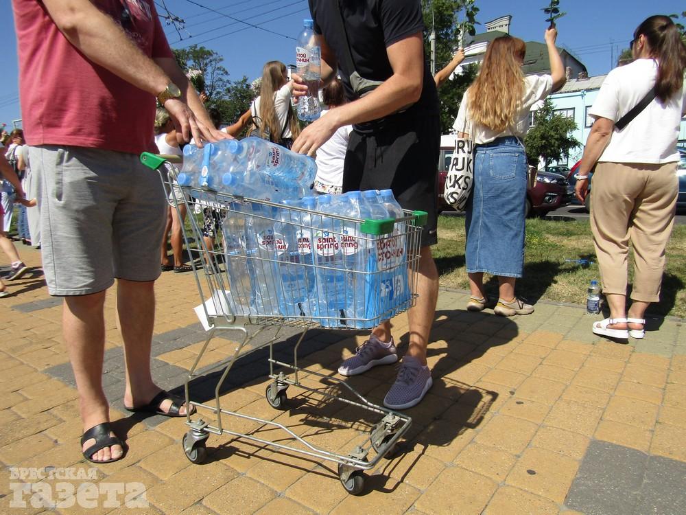 Цепь солидарности в Бресте 13 августа 2020 года