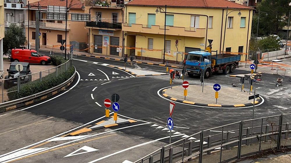 Дорожные работы.