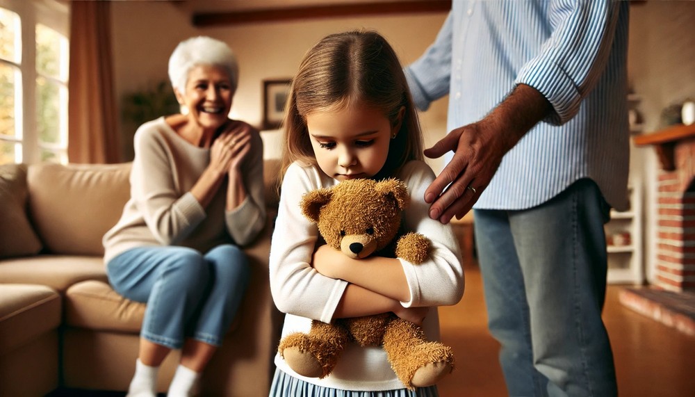 Конечно, вот короче и проще, с опорой на детский опыт:--- Состояние, в котором «нет» застревает внутри. Человеку трудно отстоять себя — будто он снова тот самый ребёнок, которому говорили: «Не капризничай», «Не злись», «Поделись». Желание угодить сильнее собственного комфорта.