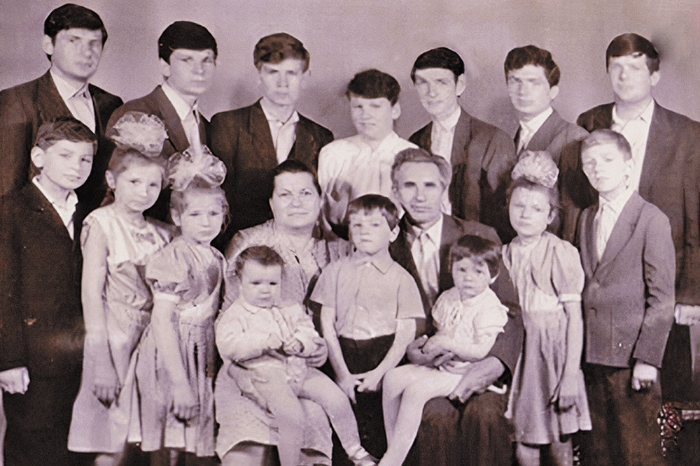 Семья Андрея Даниловича Бруцкого. Фото из его личного архива