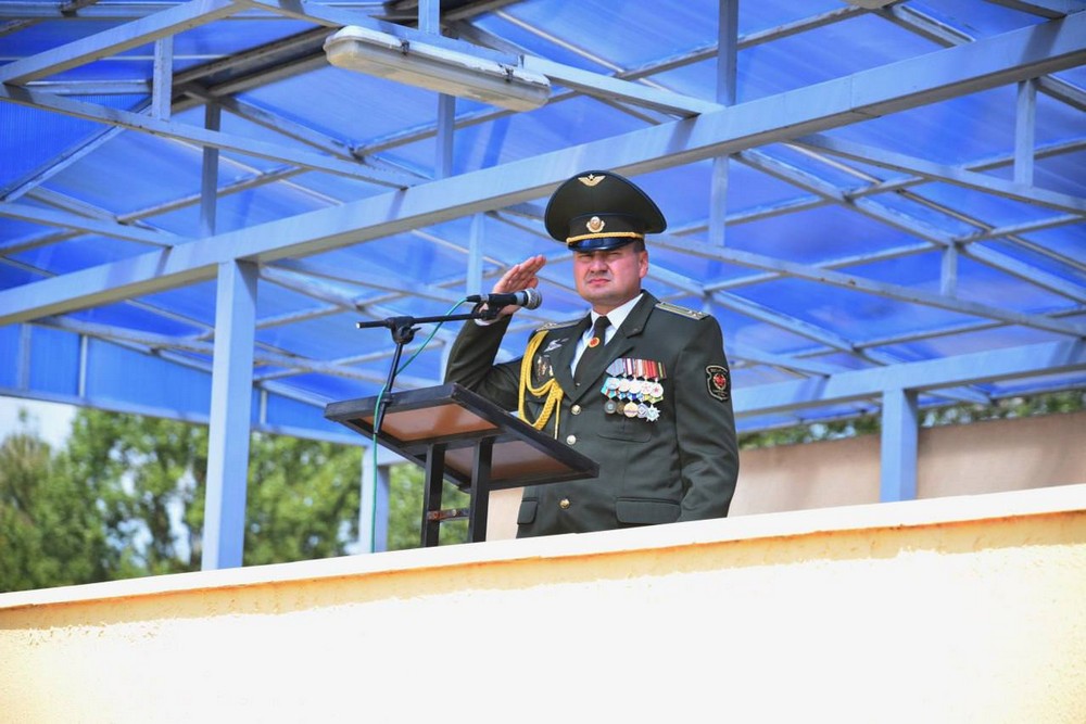 Валерий Булыго, командир 38-й бригады в Бресте