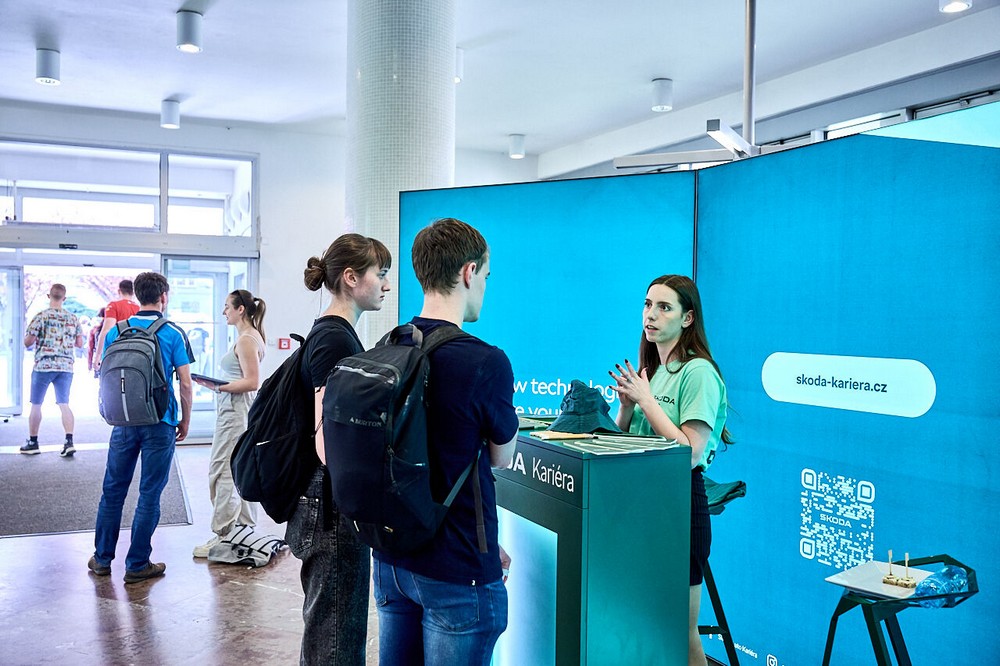 Ярмарка вакансий в одном из чешских университетов. Фото: fel.cvut.cz