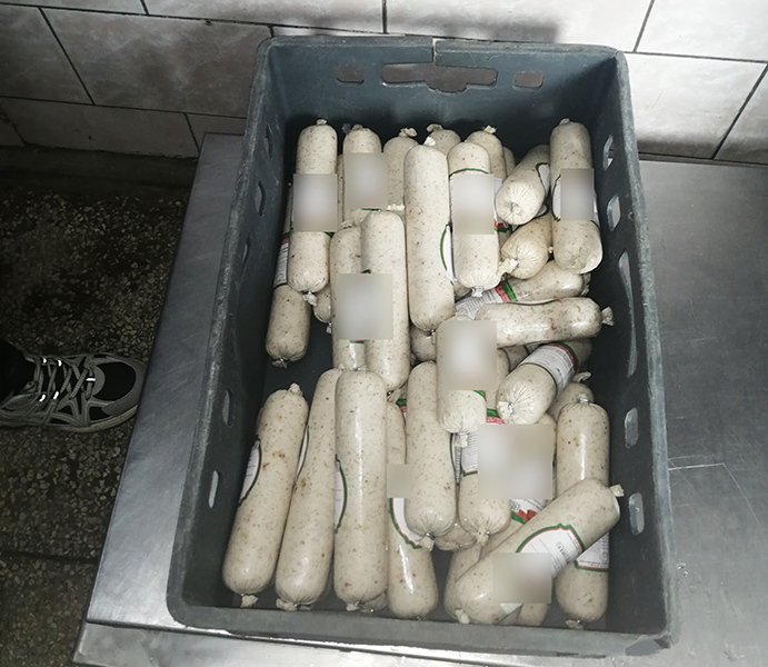 колбасы на неизвестном предприятии