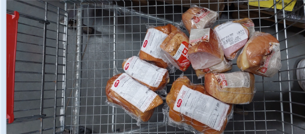 Просроченное мясо в магазине «Доброцен» по Брестской области.