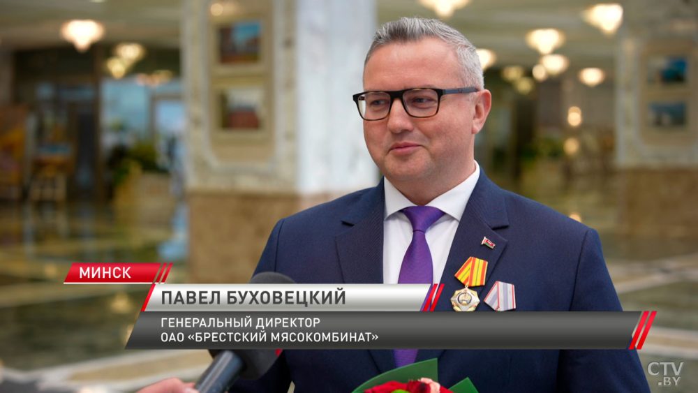 Гендиректор Брестского мясокомбината Павел Буховецкий