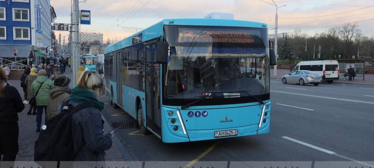 Автобус в Витебске