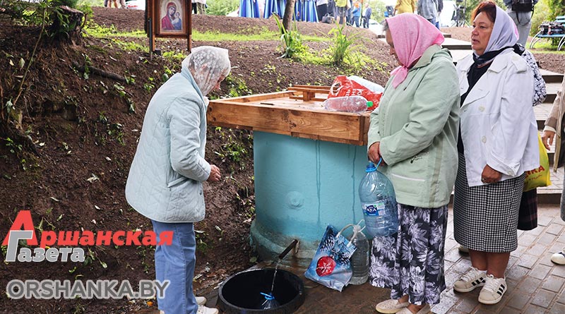 Криница в Оршанском районе после благоустройства
